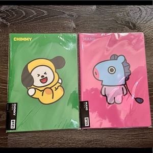 BT21 Notebooks + Pen